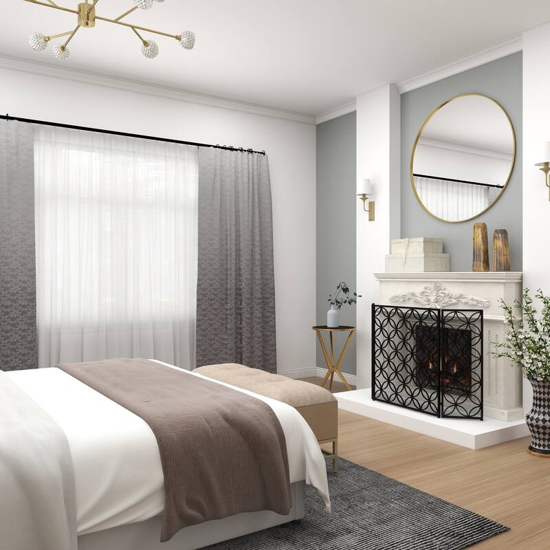 Gray, Silver or Gold Leather Handmade Cowhide Storage Box with Silver Foil Accents (Set of 2)