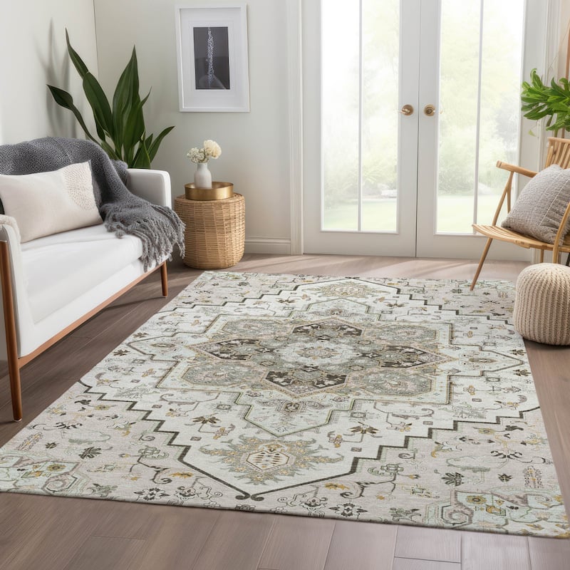 Premium Washable Super Soft Traditional Oriental Mayfield Rug
