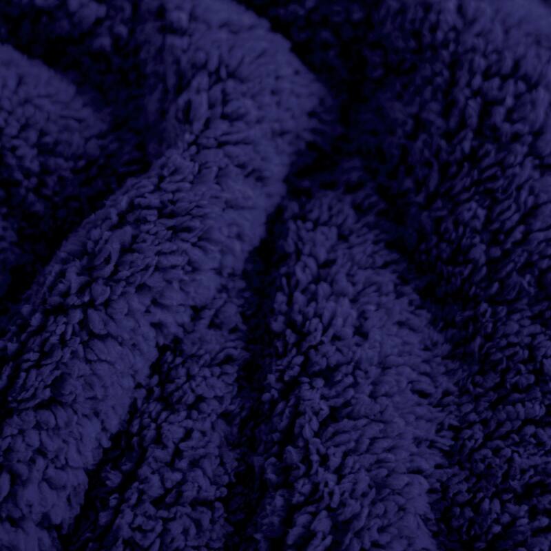 3 Pieces Sherpa Fleece Comforter Set Fluffy Comforter Bedding Set with 2 Pillowcases