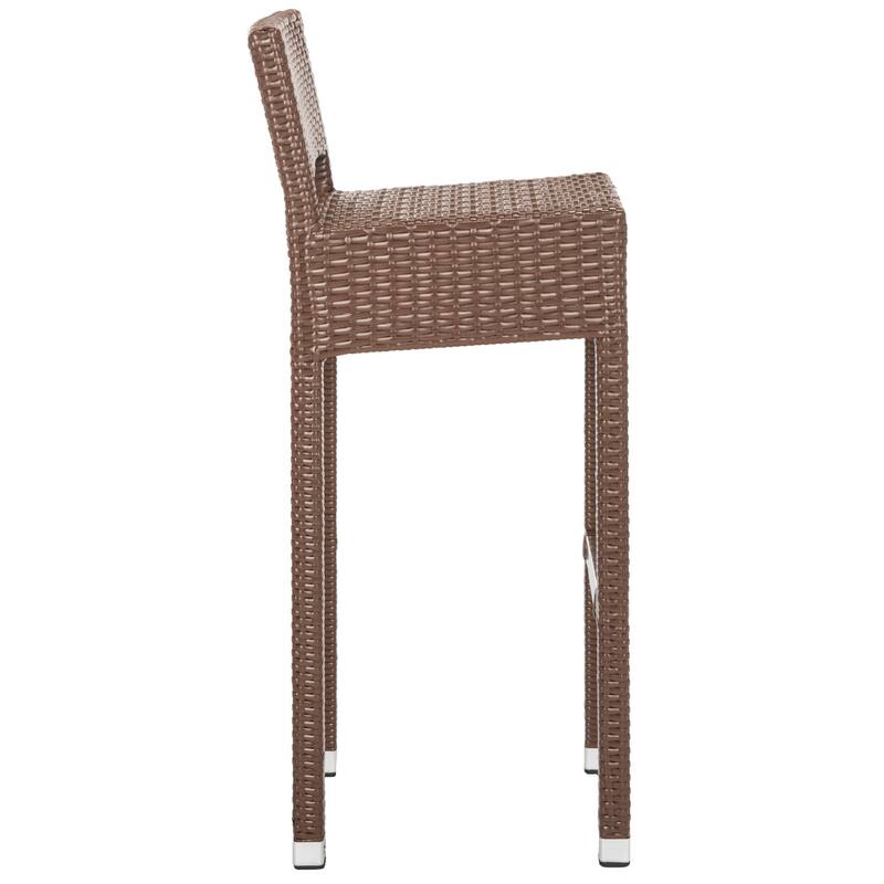 SAFAVIEH Noreta Indoor/ Outdoor 30-inch Stacking Counter Stool - 13Wx18Dx38H