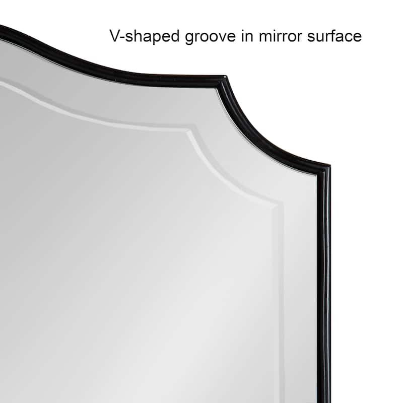 Kate and Laurel Hollyn Decorative Framed Wall Mirror