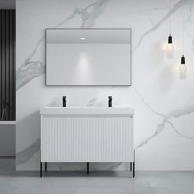 Ripple 48" Bathroom Vanity Kit (Assembly Required)