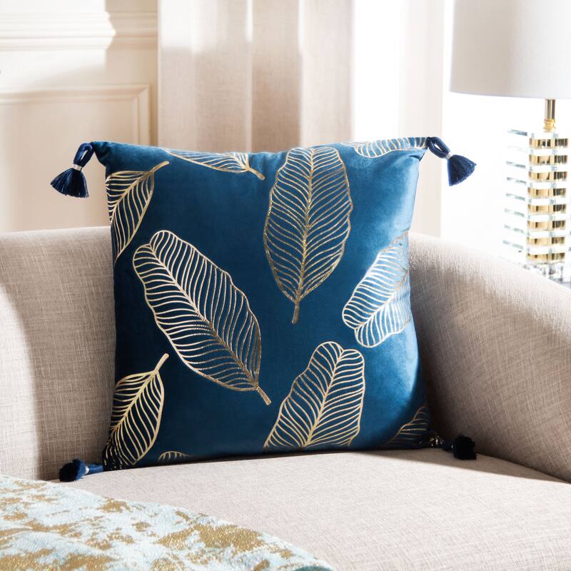 SAFAVIEH Athanassia 18-inch Tassel Decorative Throw Pillow