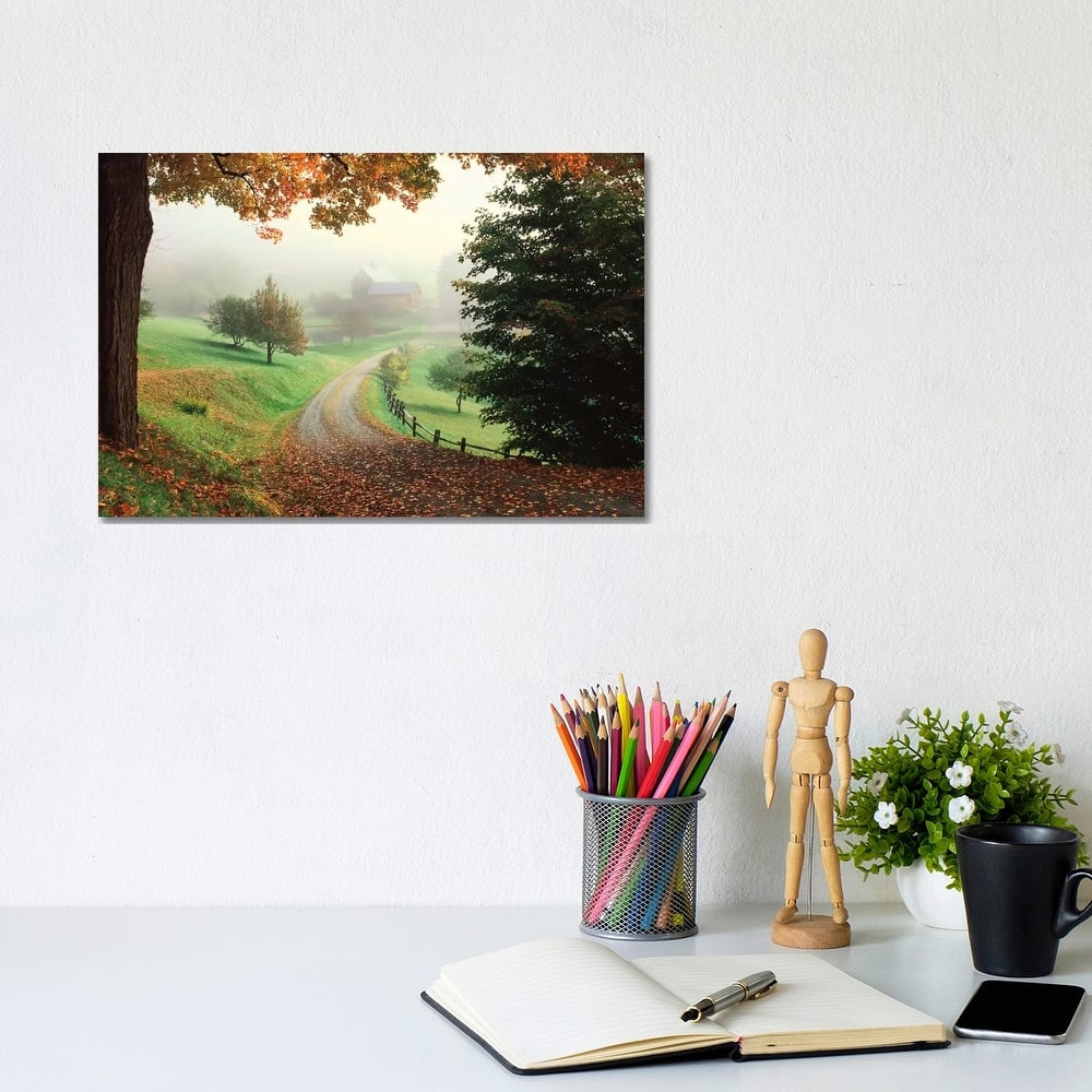 iCanvas "Sleepy Hollow Farm" by Michael Cahill Canvas Print