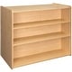 preview thumbnail 3 of 7, Tot Mate Laminate School Age Double Sided Storage Shelf - 46" x 23 1/2" x 37 1/2"
