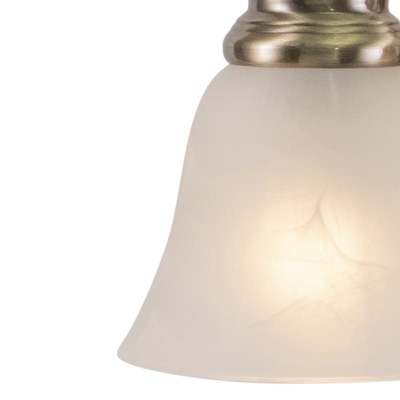 Standford 3 Light Brass Bathroom Vanity Fixture - 19-in W x 7-in H x 7-in D