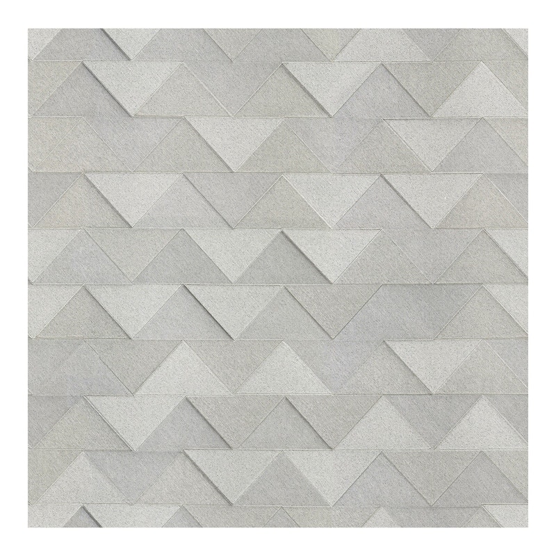 Fine Decor Matrix Grey Triangle Wallpaper - 20.5 x 396 x 0.025