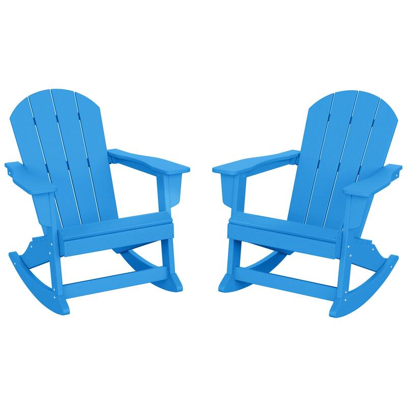 Laguna Hdpe All Weather Outdoor Patio Rocking Chair (Set of 2)