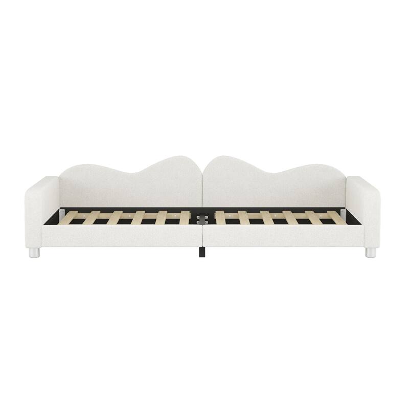 Upholstered sofa bed