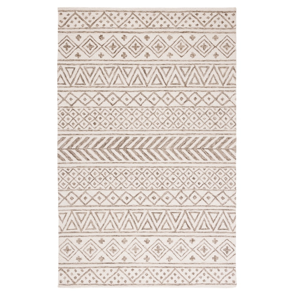 SAFAVIEH Handmade Metro Heloise Moroccan Boho Wool Rug