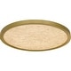 preview thumbnail 1 of 8, Outskirts Integrated LED Brushed Gold Flush Mount with CCT Switch