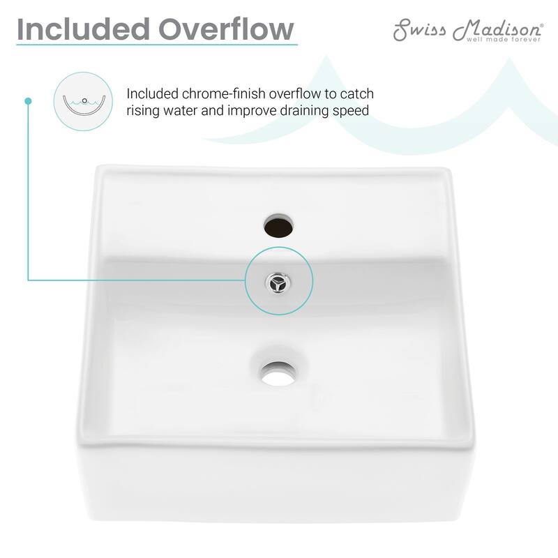Claire Compact Ceramic Wall hung Sink