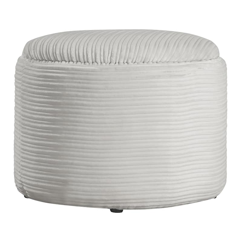 Brayfield Storage Ottoman - Taupe