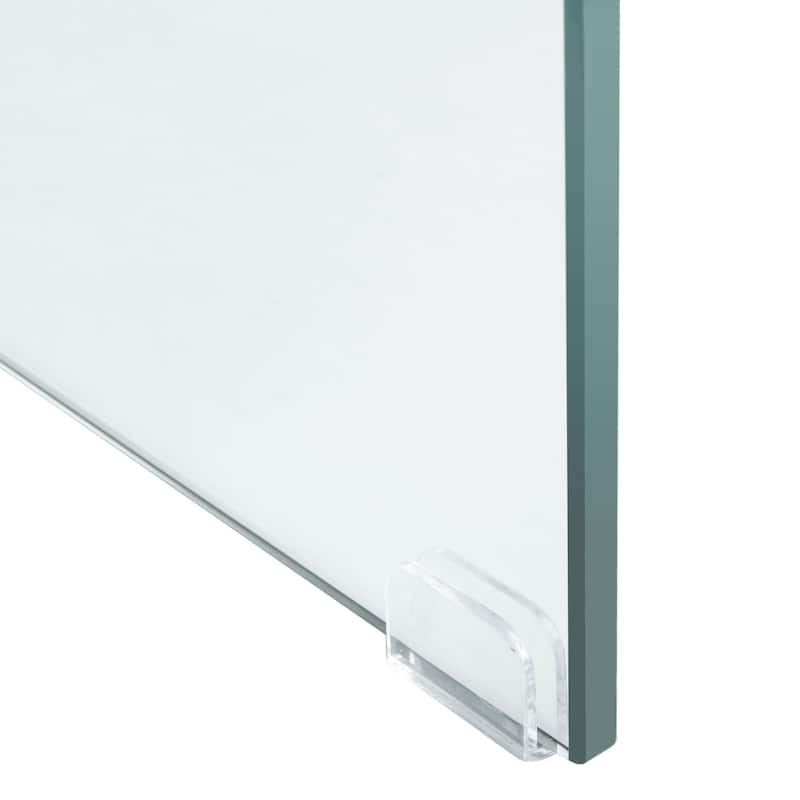 SAFAVIEH Kayley Modern Glass Coffee Table - 43.3" x 23.6" x 16.5"