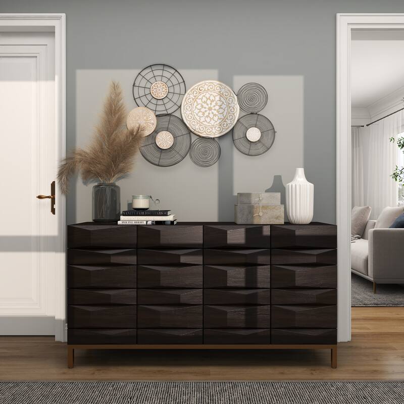 Black Metal Handmade Plate Home Wall Decor with Intricate Pattern