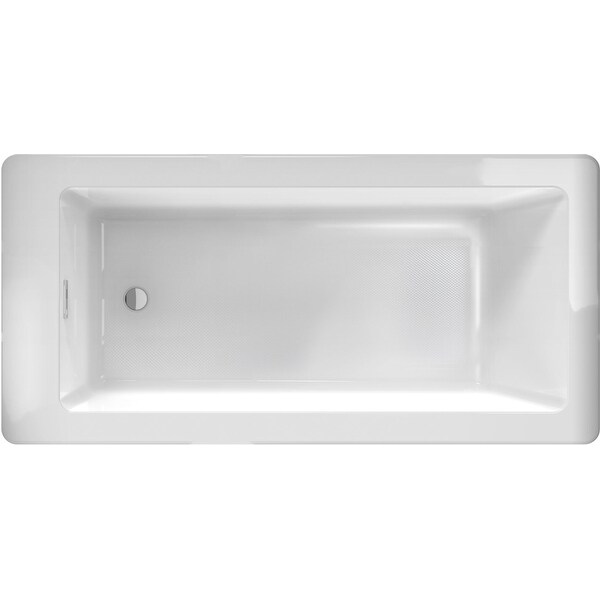 Shop Jacuzzi LIN6632BUXXXX Linea 66" x 32" Soaking Bathtub ...