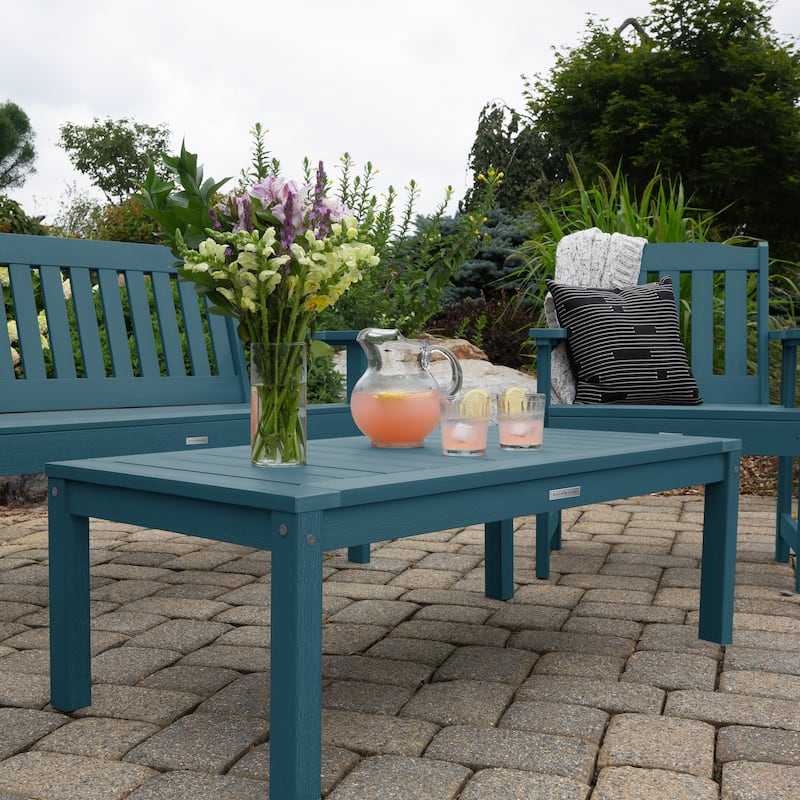 HIGHWOOD Eco-Friendly Adirondack Rectangular Coffee Table
