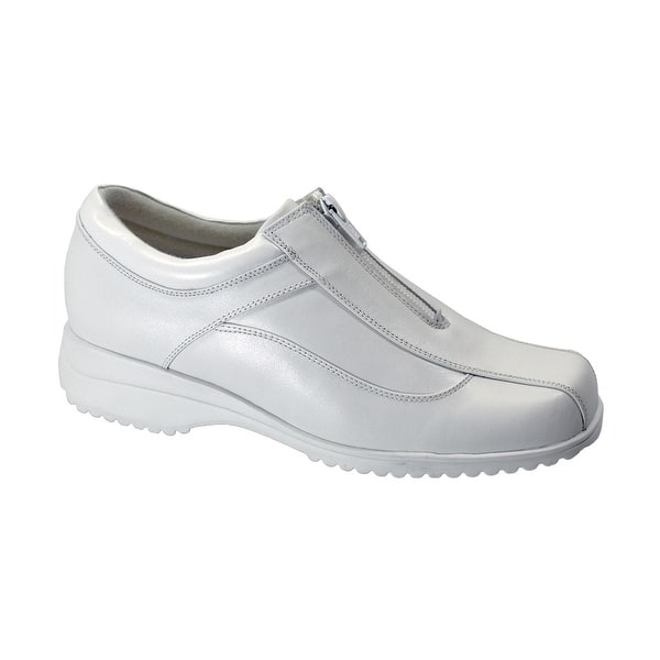 Shop 24 Hour Comfort Trish Women S Wide Width Leather Comfort Shoes Overstock 31673764