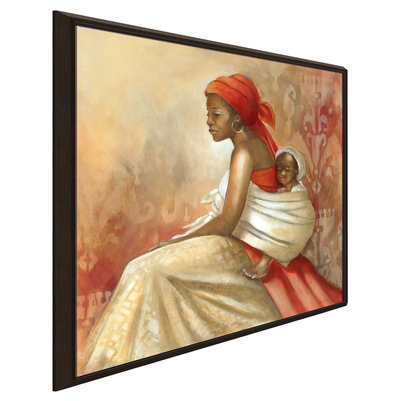 "Beauty of Love II" by Carol Robinson Print on Floating Canvas