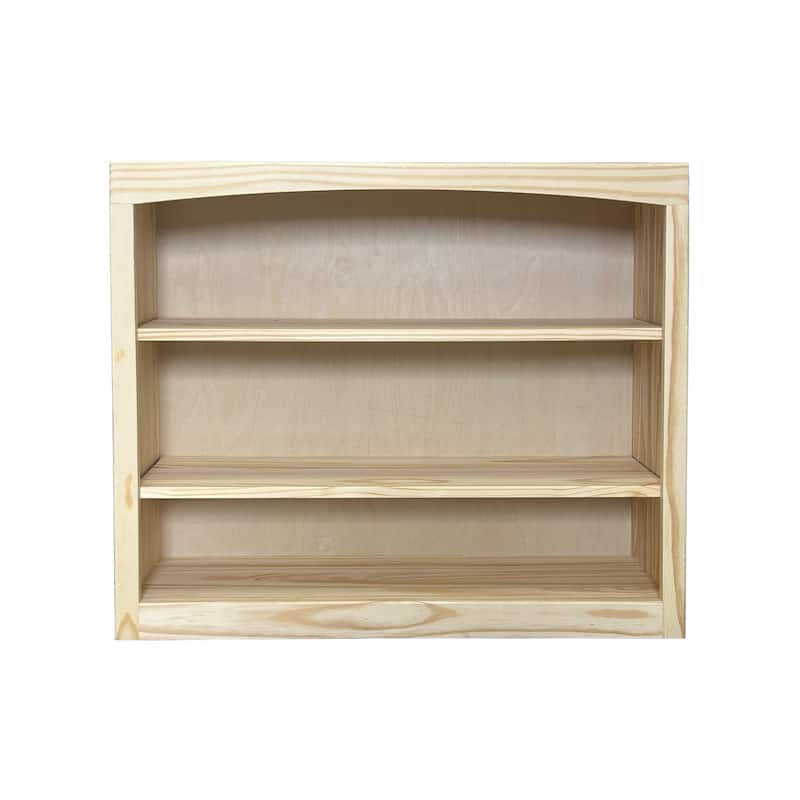 Arch+Haven Solid Wood Bookcase 36 x 30