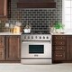 preview thumbnail 7 of 26, KUCHT Professional 36 in. 5.2 cu. ft. Natural Gas Range with Sealed Burners and Convection Oven in Stainless Steel