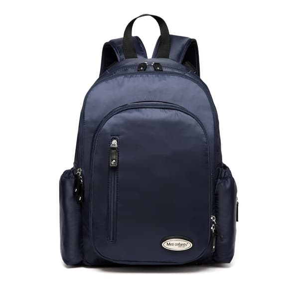 slide 1 of 6, MKF Collection Christian Mes Enfants Multi-Pockets Microfiber Baby Bag Backpack Style