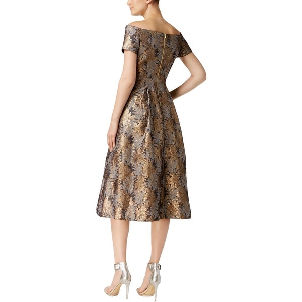 ladies fit and flare midi dresses