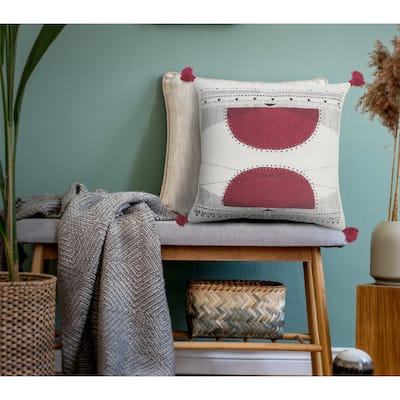 Sevita Reflective Sun Geometric Throw Pillow