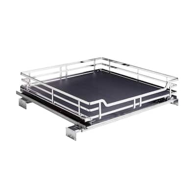 Hardware Resources 20" Wide Base Cabinet Pull Out Organizer with Soft