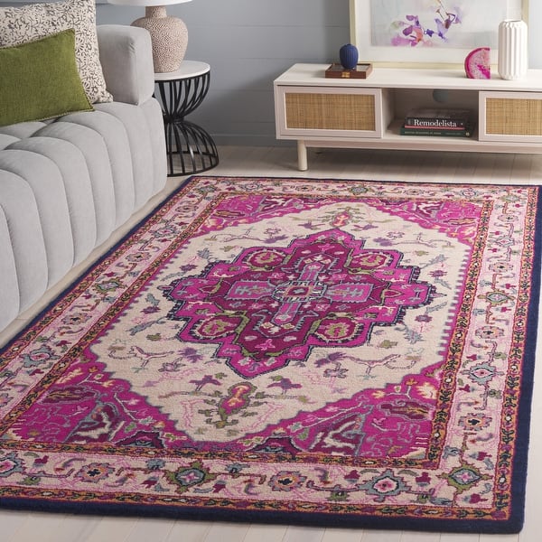 slide 2 of 42, SAFAVIEH Handmade Bellagio Georgina Modern Oriental Wool Rug