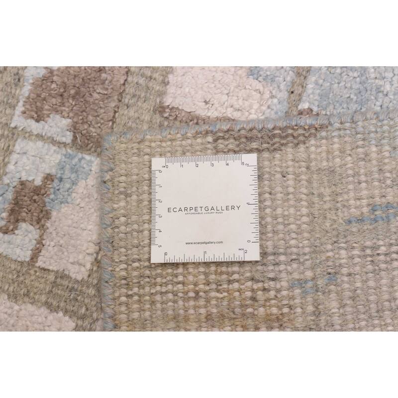 ECARPETGALLERY Hand-knotted Tangier Beige Silk, Wool Rug - 8'3 x 10'3