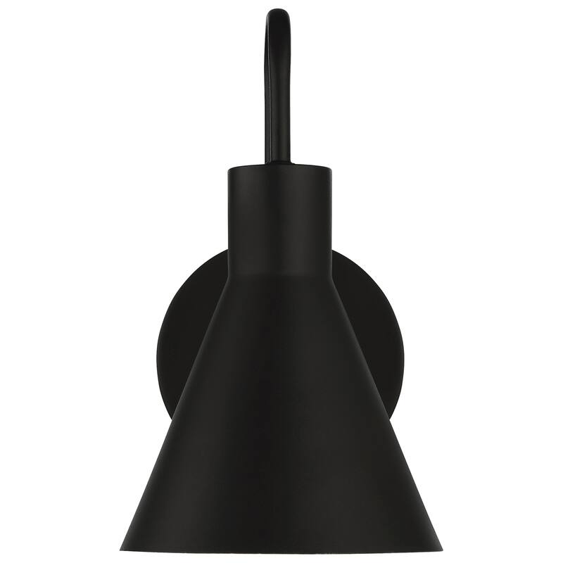 Access Lighting Solano Outdoor LED Wall Mount - Round Backplate - Cone Shade
