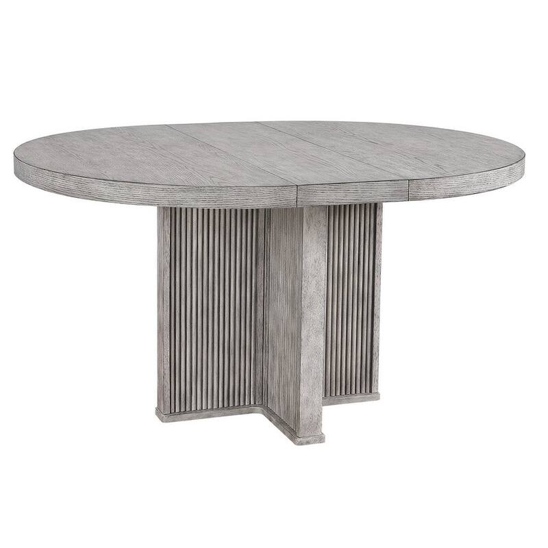 Ripple Dining Table & Max 5-Piece Dining Set In Dove Grey
