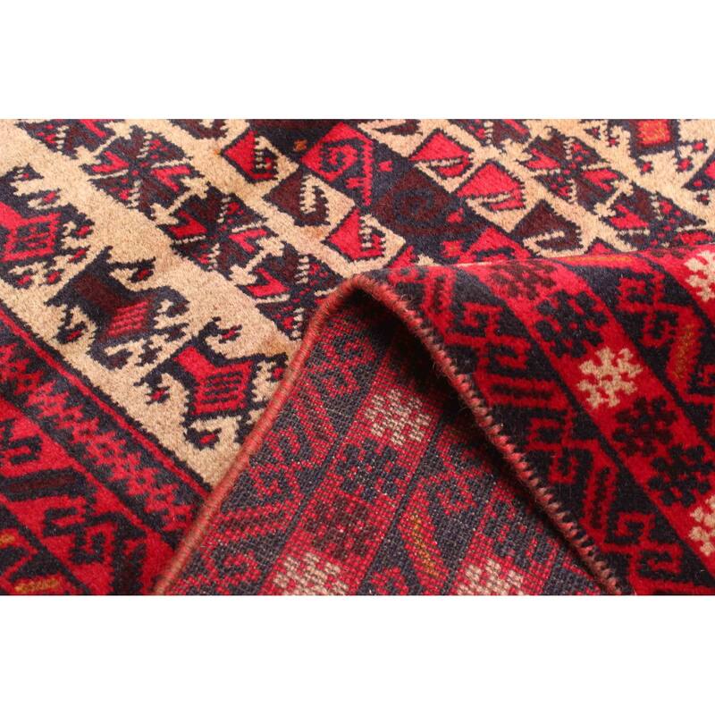 ECARPETGALLERY Hand-knotted Teimani Tan Wool Rug - 2'8 x 4'8