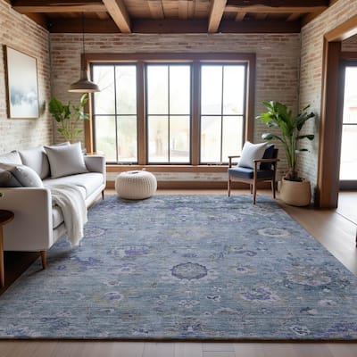 Premium Washable Super Soft Traditional Vintage Mayfield Rug