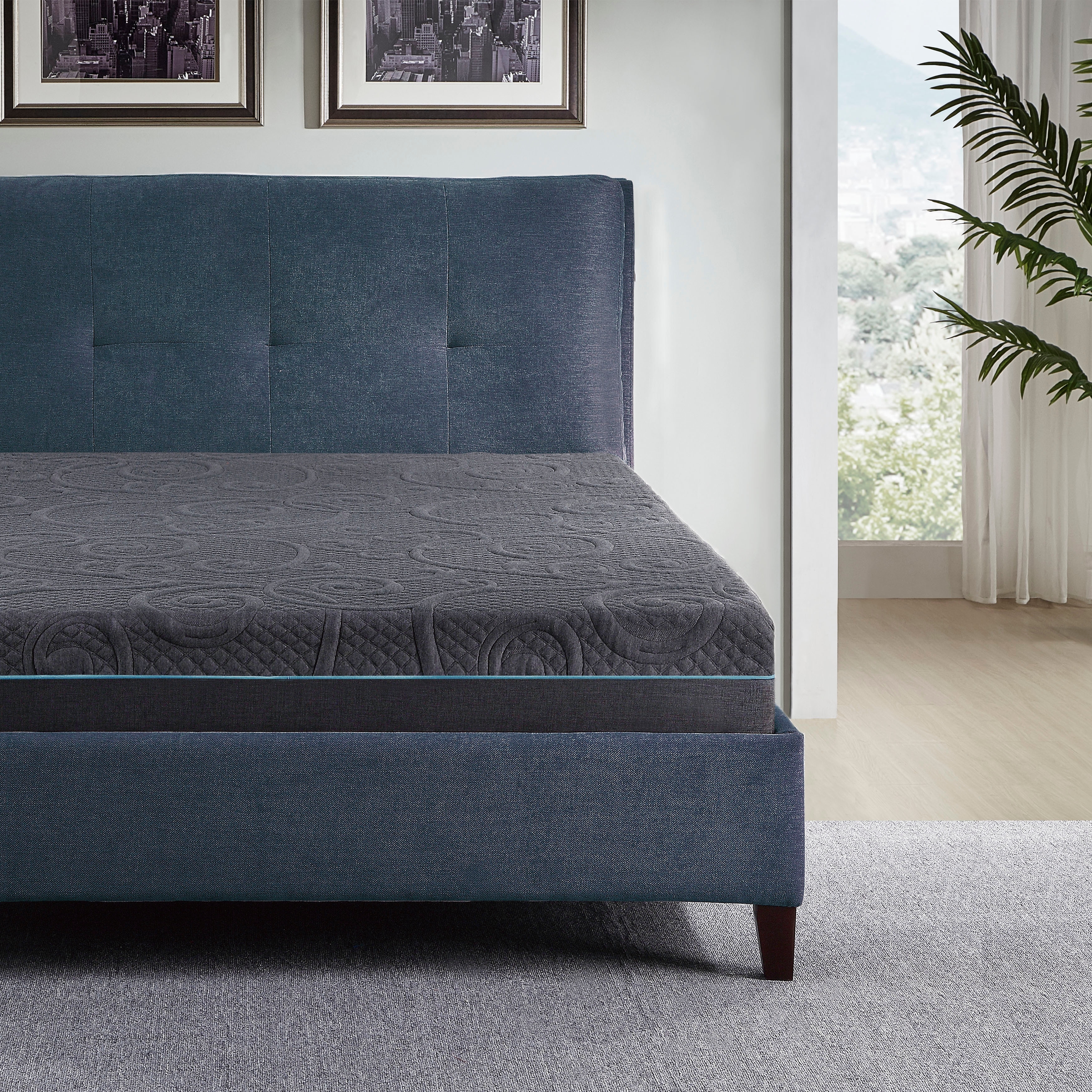 Fremont & Park Chanson 8-Inch Cool Gel-Infused Memory Foam Hybrid Mattress