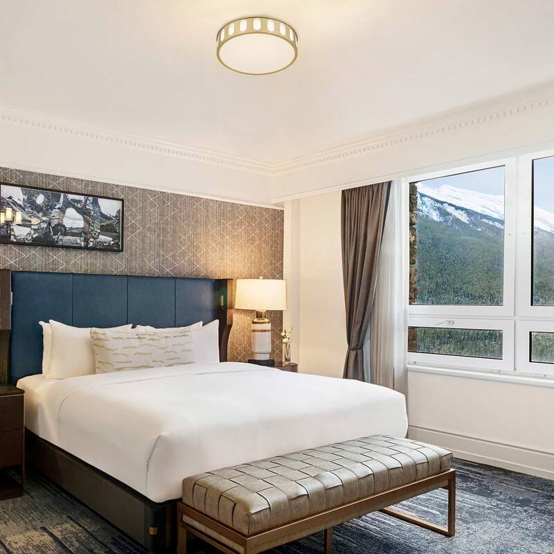 Bantom 15" Antique Brass LED Flush Mount Ceiling Light