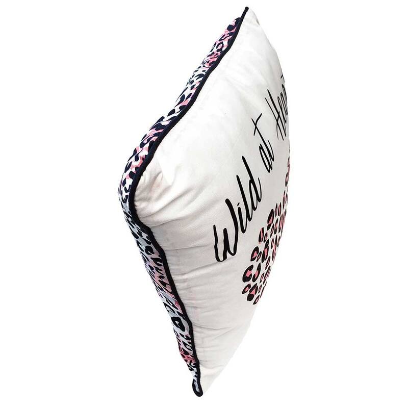 Kids Wild At Heart Bed In A Bag with Decorative Throw Pillow Twin