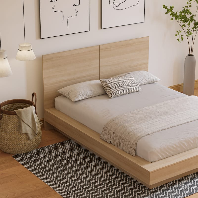 Napa Platform Bed with Headboard