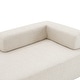 preview thumbnail 10 of 8, Modern Floor Couch Convertible Compressed Couch, Special-Shaped Frame for Oversized Modular U Shaped Sectional Sofa
