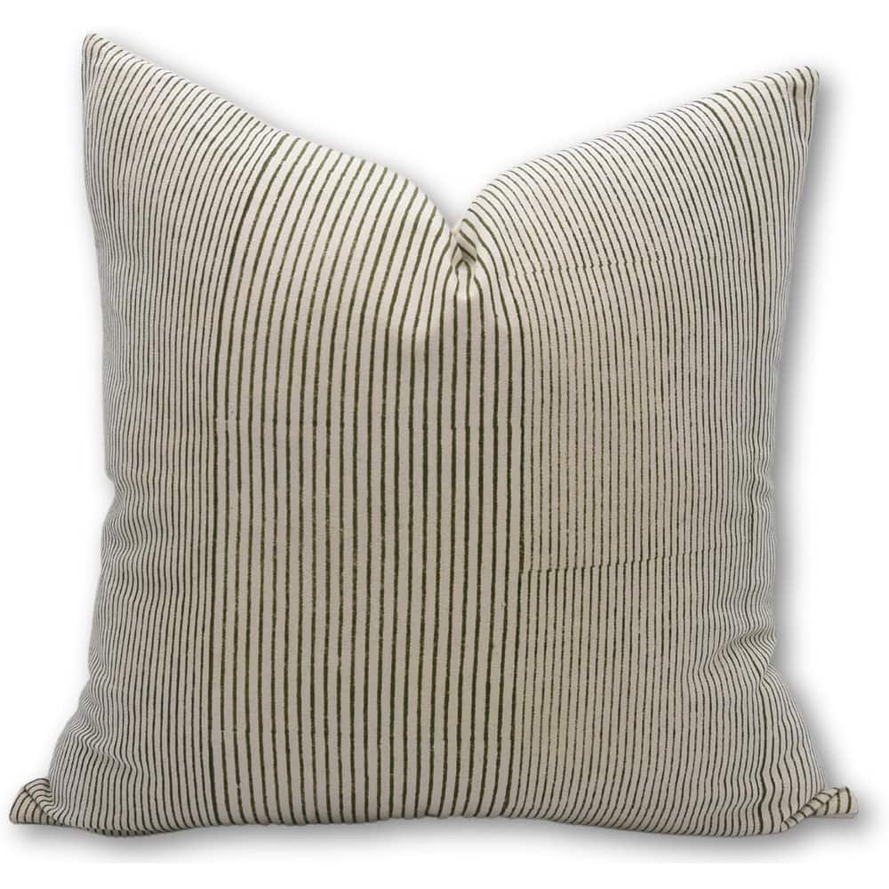 Fabdivine Cotton Boho Block print pillow Cover