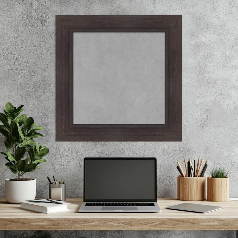 Amanti Art Sloped Black Framed