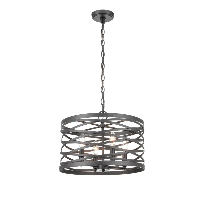 929 Lighting 4 Light 12 inch Pendant Fixture in Multiple Finishes