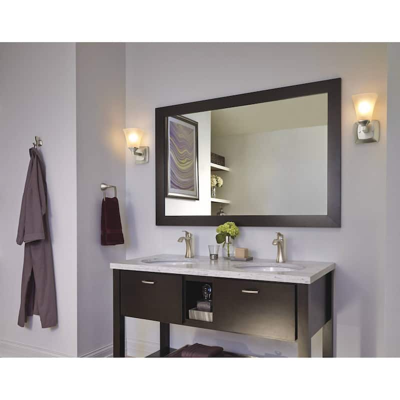 Moen Voss 5" Wide 1 Light Reversible Bathroom Vanity Light Fixture