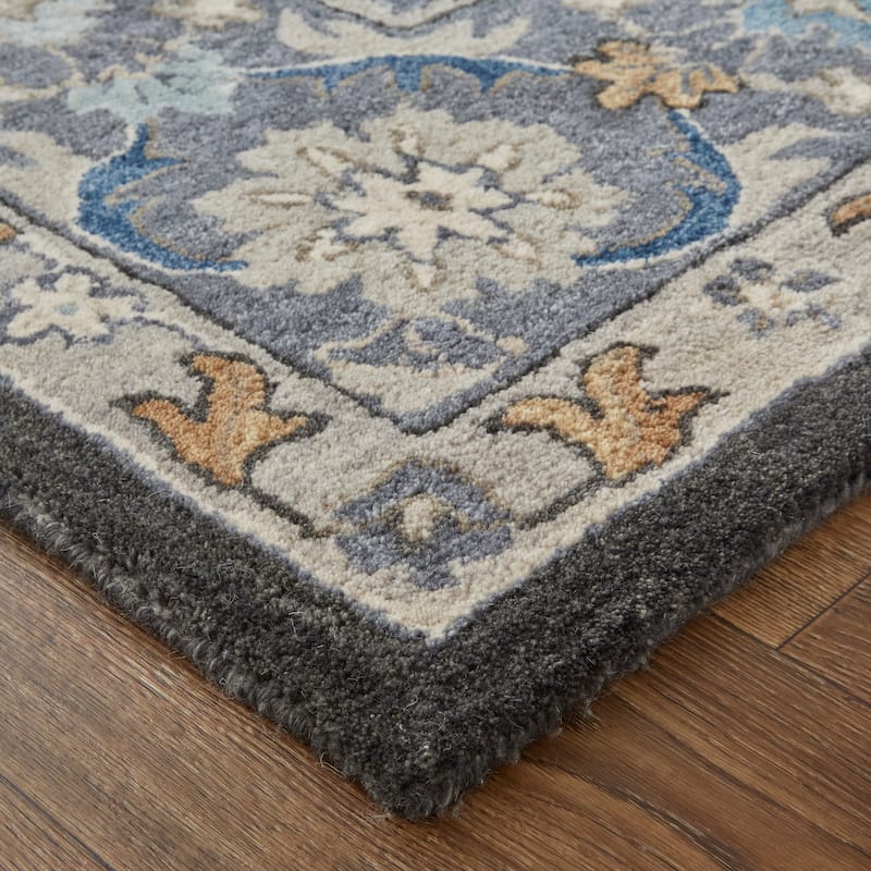 Grand Bazaar Mattias Hand Tufted Oriental Transitional Area Rug