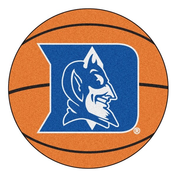 Shop Duke University Blue Devils Basketball Area Rug - Free Shipping On Orders Over $45 ...
