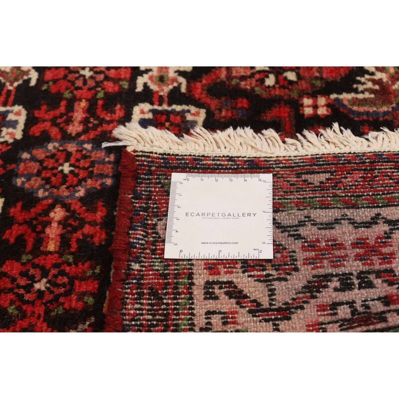 ECARPETGALLERY Hand-knotted Andelz Red Wool Rug - 3'7 x 14'4