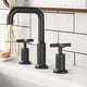 preview thumbnail 19 of 33, Widespread Bathroom Sink Faucet Double Handle Bathroom Sink Faucet