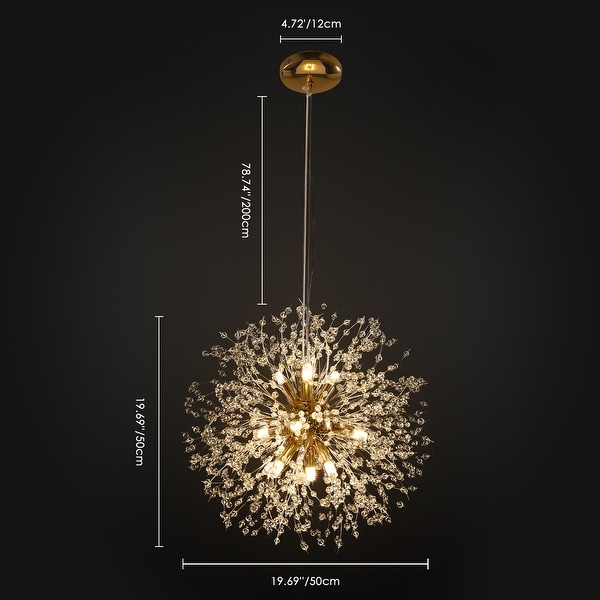 Beaded globe chandelier store