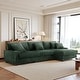 preview thumbnail 89 of 153, 118.4"W Plush Modular Sectional Sofa with Pillows